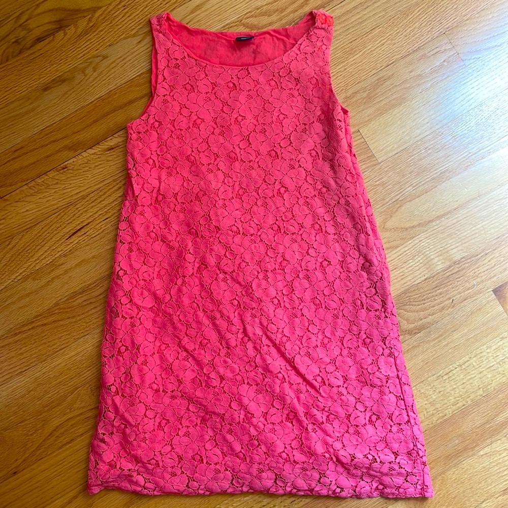 Pink Gap Kids sleeveless dress, size 8.